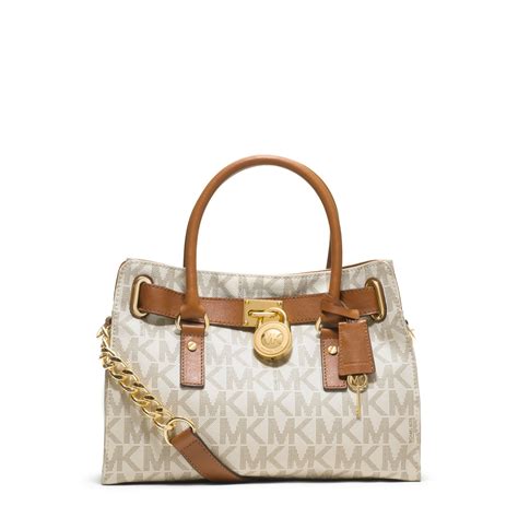 michael kors hamilton crossbody vanilla|Michael Kors Hamilton.